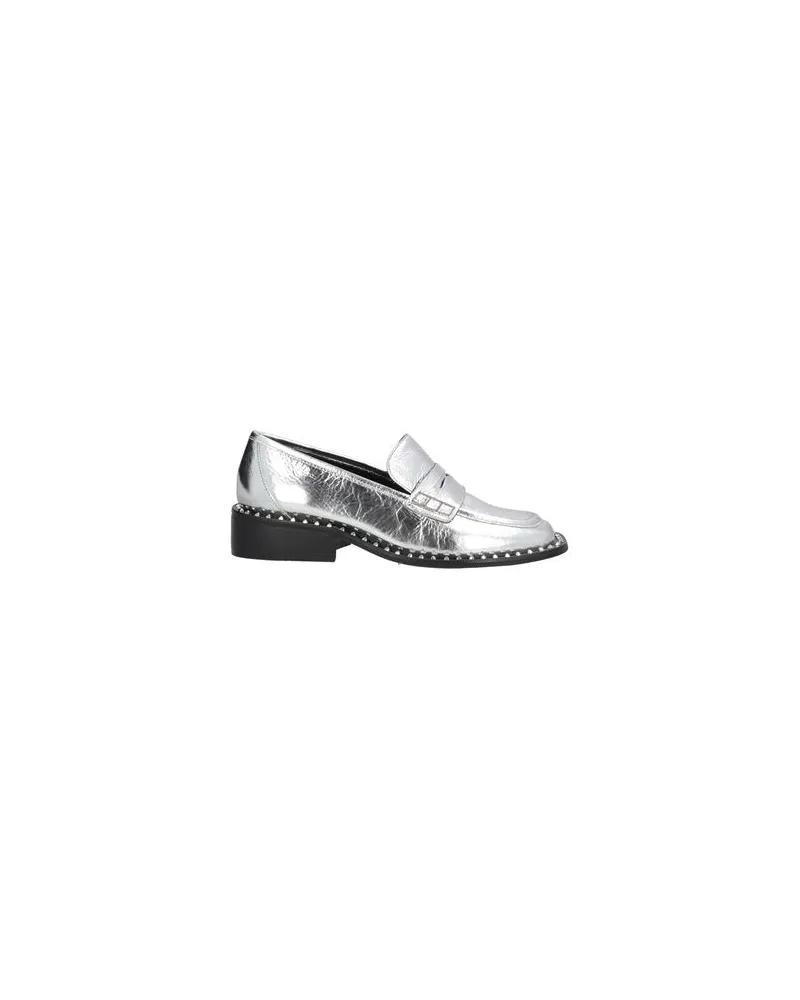 CARRANO SCHUHE - Mokassinsauf YOOX.COM Silber