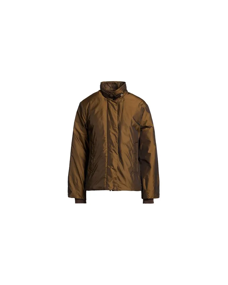 MOORER JACKEN & MÄNTEL - Pufferjacken & Daunenjackenauf YOOX.COM Khaki