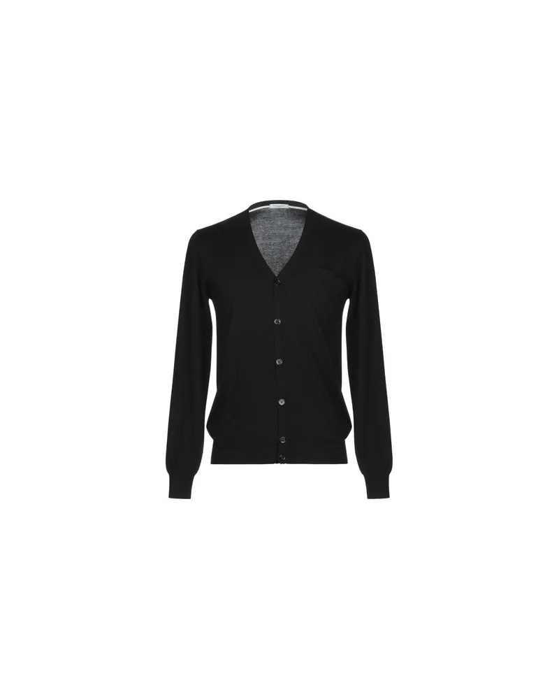 Paolo Pecora Milano STRICKWAREN - Strickjackenauf YOOX.COM Schwarz