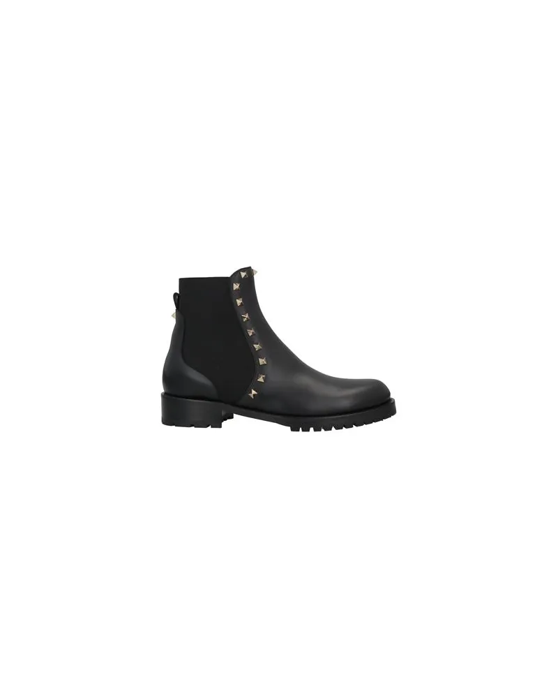 Valentino Garavani SCHUHE - Stiefelettenauf YOOX.COM Schwarz