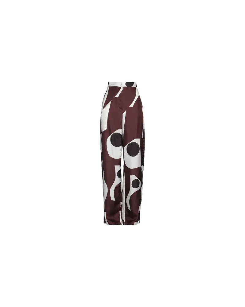Max Mara HOSEN & RÖCKE - Hosenauf YOOX.COM Bordeaux