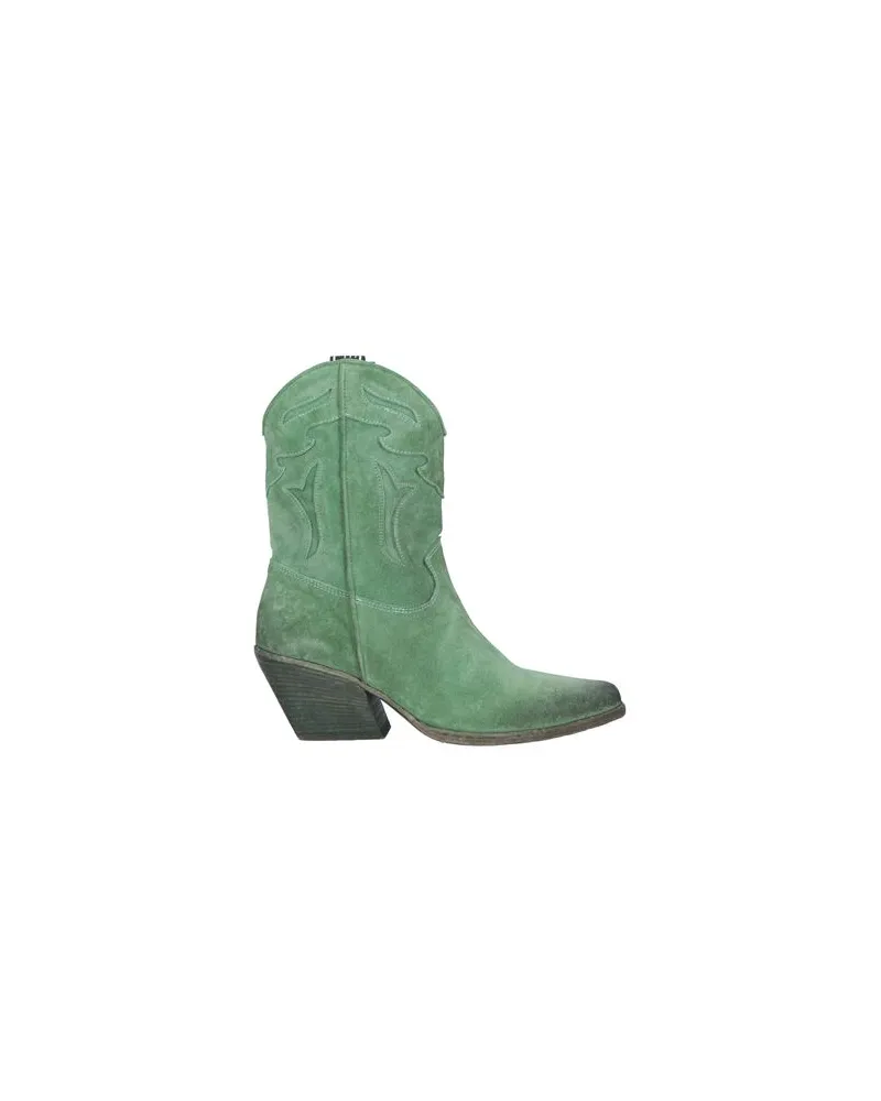 Elena Iachi SCHUHE - Stiefelettenauf YOOX.COM Salbeigrün