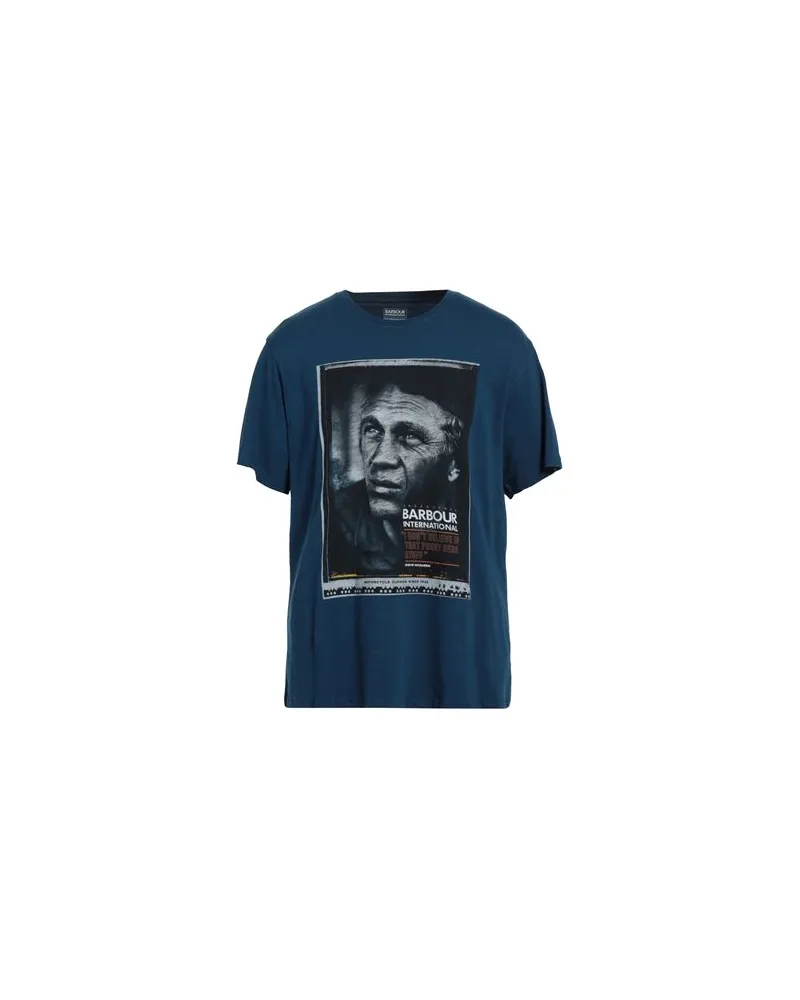 Barbour TOPS - T-shirtsauf YOOX.COM Blau