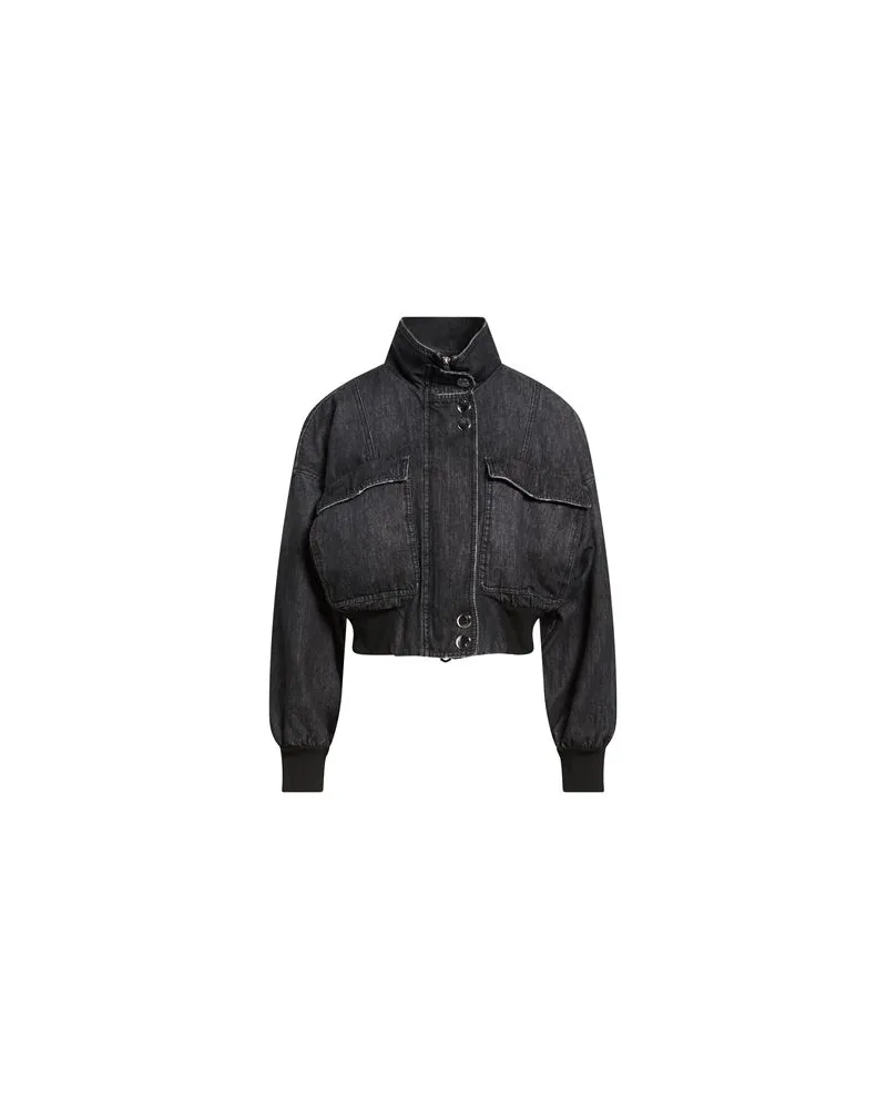 MARELLA STELLA MAXWELL X  - JACKEN & MÄNTEL - Jeansjacken/Mäntelauf YOOX.COM Schwarz