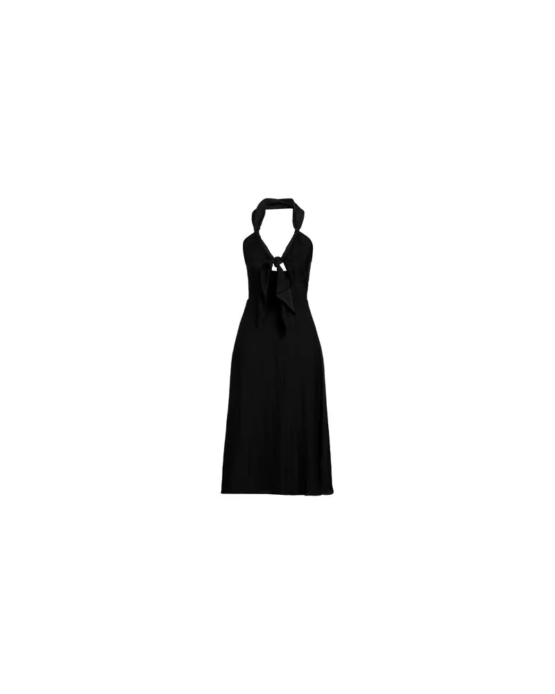 Sandro KLEIDER - Midi-Kleiderauf YOOX.COM Schwarz