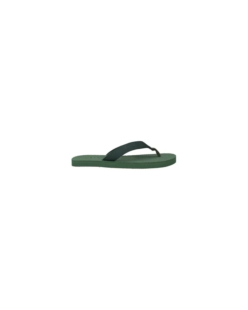 Armani Exchange SCHUHE - Zehentrennerauf YOOX.COM Dunkelgrün