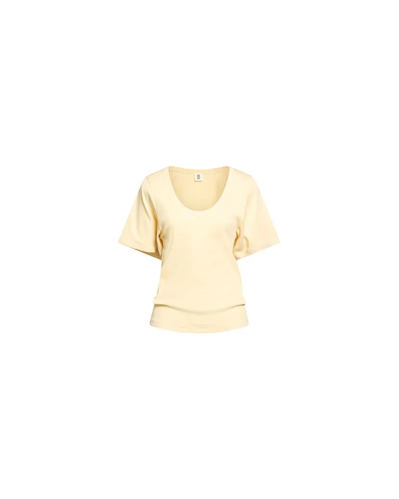 By Malene Birger TOPS - T-shirtsauf YOOX.COM Pastellgelb