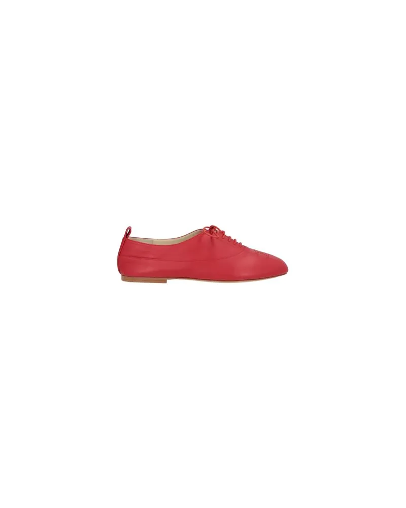 Celine SCHUHE - Schnürschuheauf YOOX.COM Rot