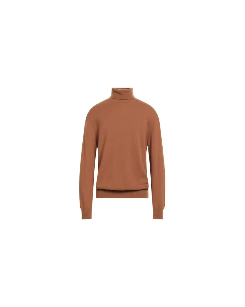 Dondup STRICKWAREN - Rollkragenpulloverauf YOOX.COM Kamel