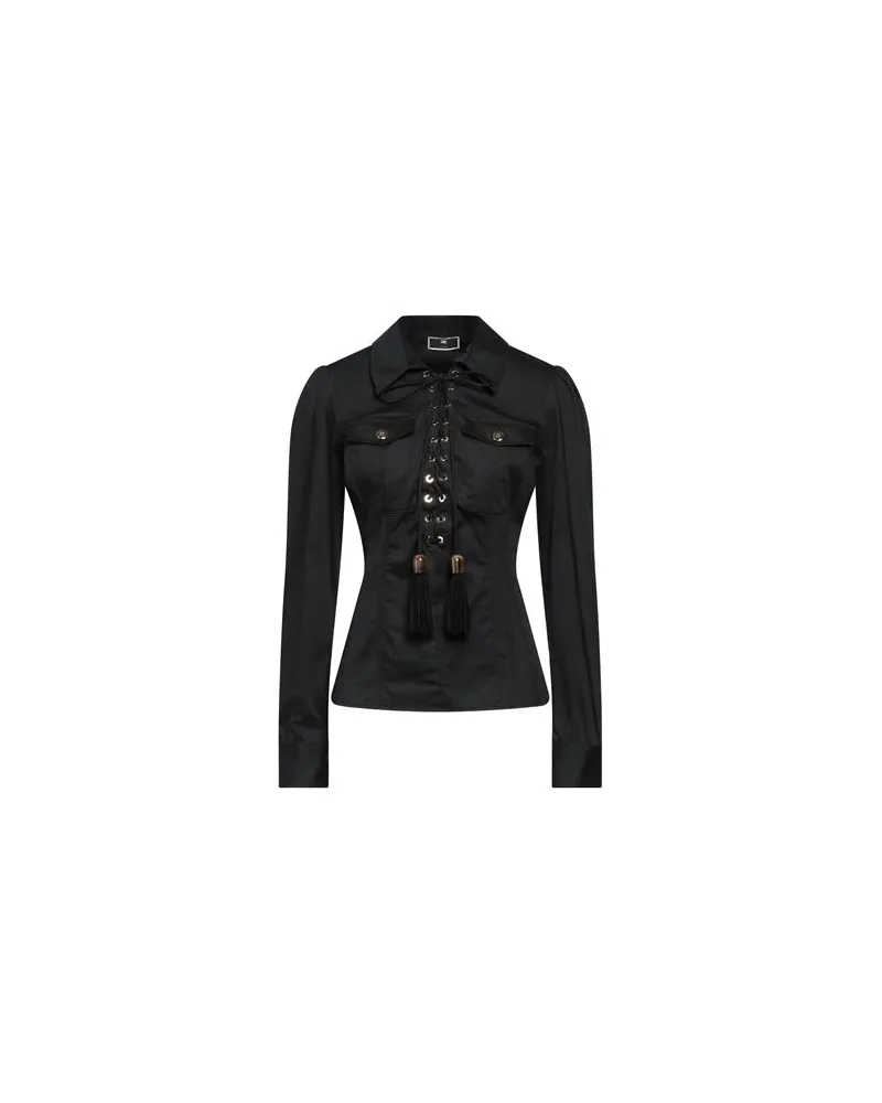 Elisabetta Franchi TOPS - Topsauf YOOX.COM Schwarz