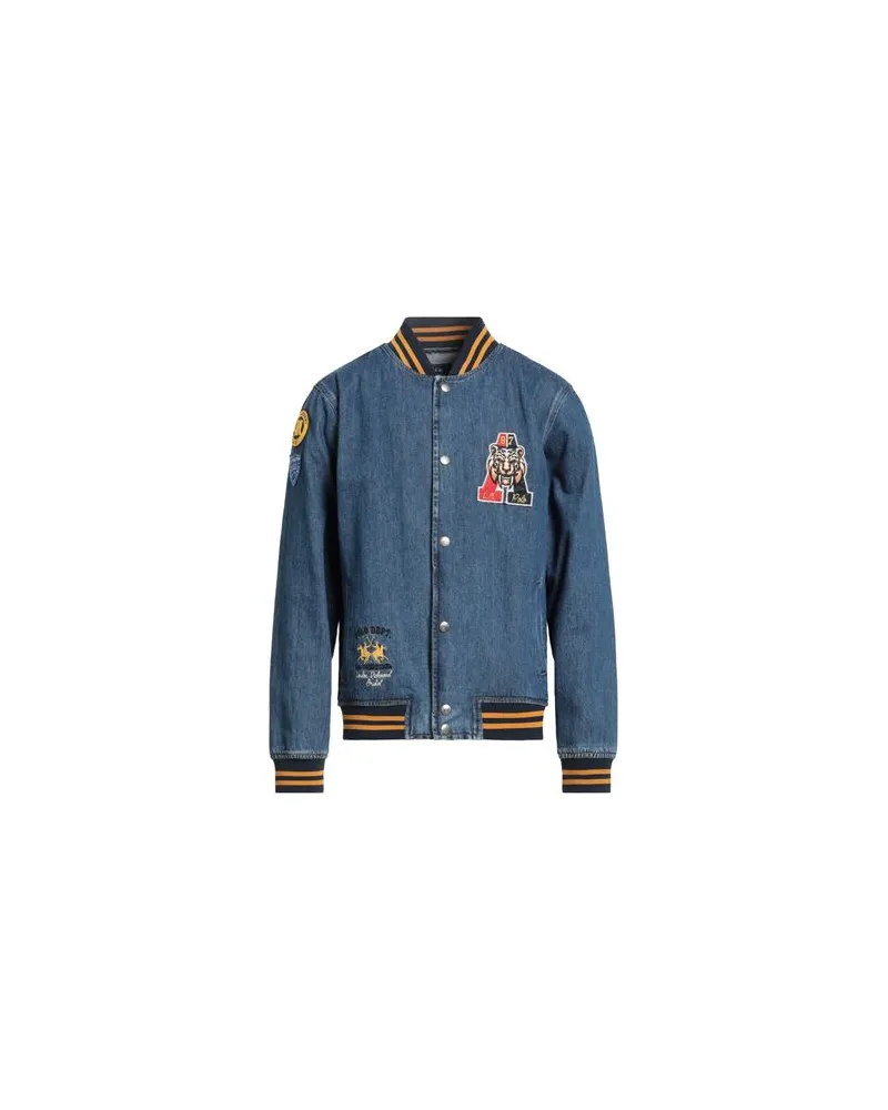 La Martina JACKEN & MÄNTEL - Jeansjacken/Mäntelauf YOOX.COM Blau