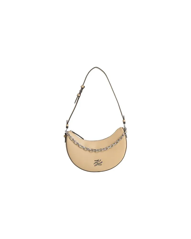 Karl Lagerfeld TASCHEN - Schultertaschenauf YOOX.COM Beige
