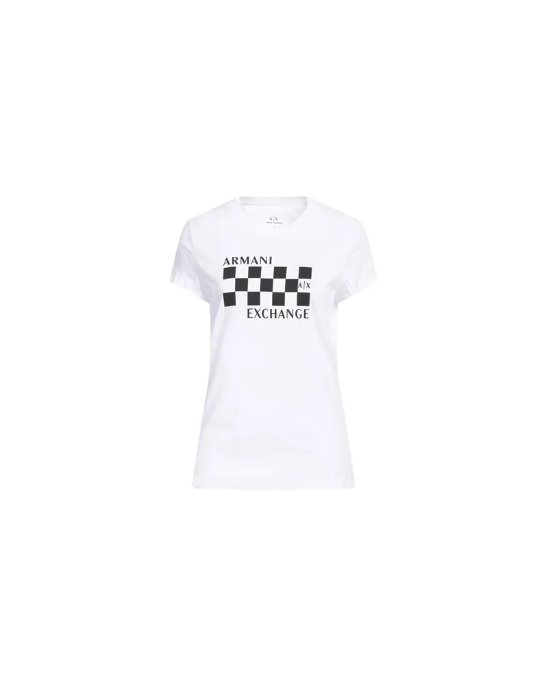Armani Exchange TOPS - T-shirtsauf YOOX.COM Weiß