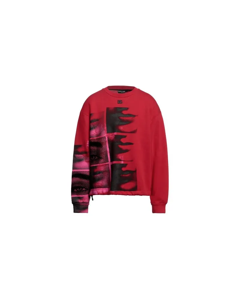 Dolce & Gabbana TOPS - Sweatshirtsauf YOOX.COM Rot