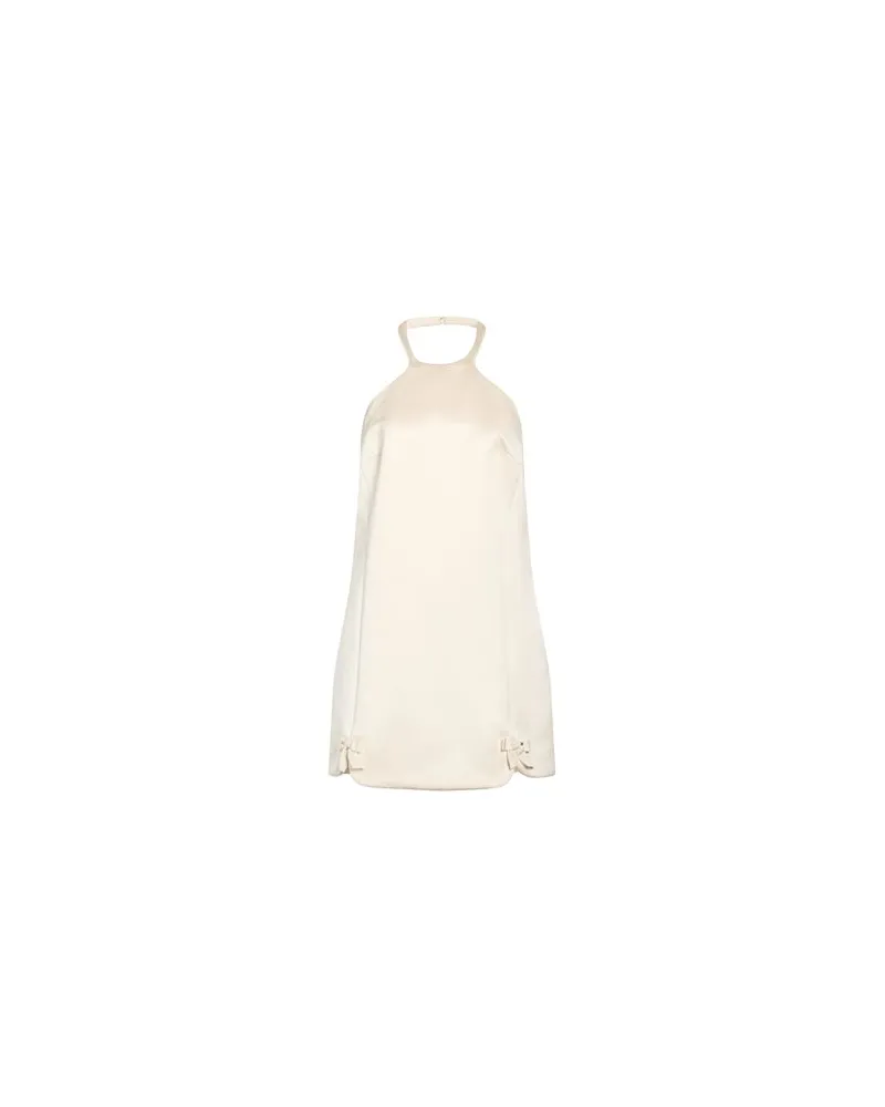 Elisabetta Franchi KLEIDER - Mini-Kleiderauf YOOX.COM Elfenbein