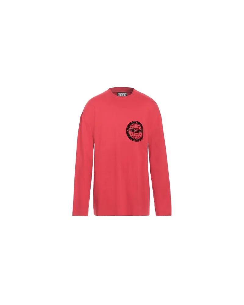 Versace Jeans TOPS - T-shirtsauf YOOX.COM Rot