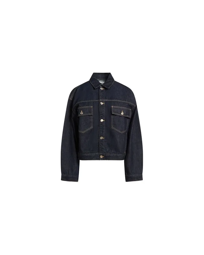 Frame Denim THE BOXY JACKET - JACKEN & MÄNTEL - Jeansjacken/Mäntelauf YOOX.COM Blau