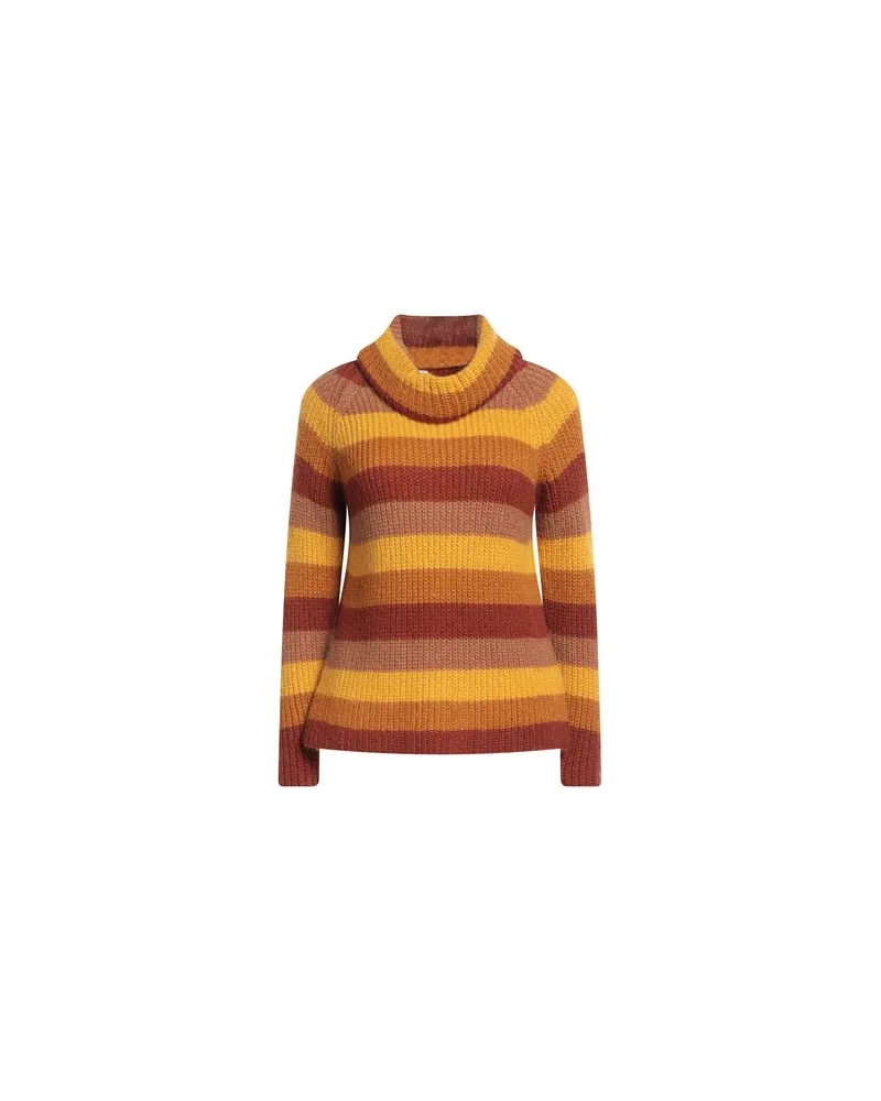 Eleonora Stasi STRICKWAREN - Rollkragenpulloverauf YOOX.COM Braun