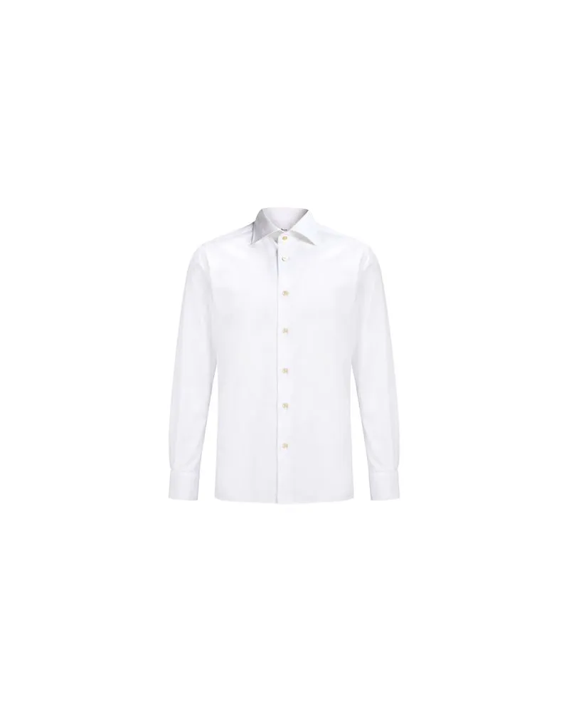 Kiton TOPS - Hemdenauf YOOX.COM Weiß