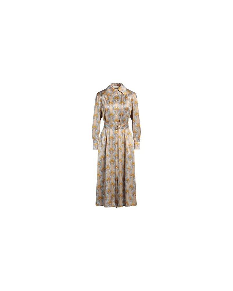 Tory Burch KLEIDER - Midi-Kleiderauf YOOX.COM Beige
