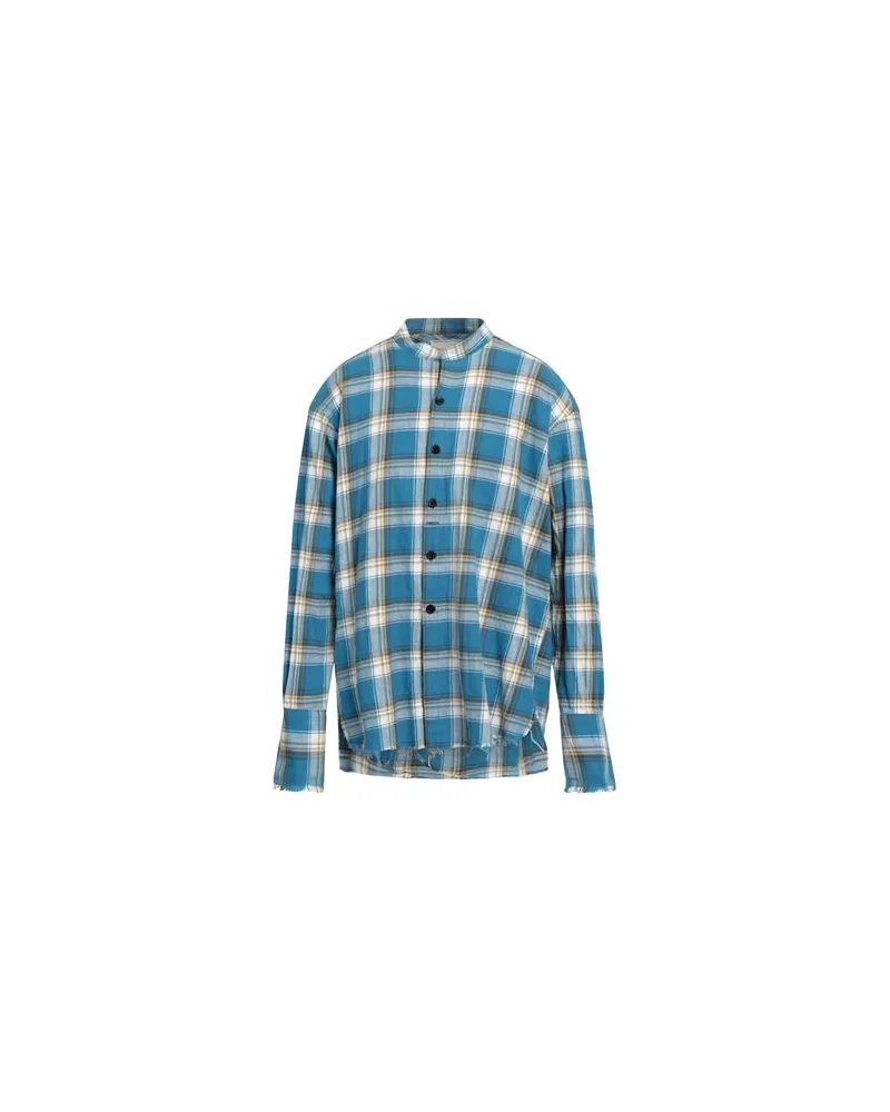 Greg Lauren TOPS - Hemdenauf YOOX.COM Azurblau