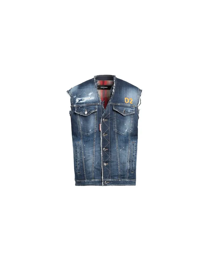 Dsquared2 JACKEN & MÄNTEL - Jeansjacken/Mäntelauf YOOX.COM Blau