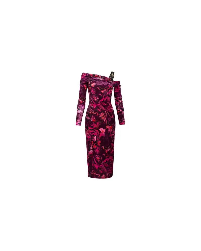 Versace Jeans KLEIDER - Midi-Kleiderauf YOOX.COM Purpur