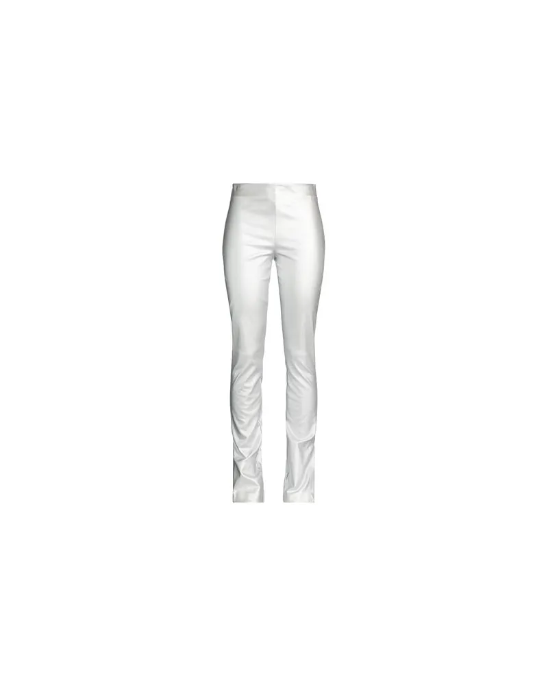 VICOLO HOSEN & RÖCKE - Hosenauf YOOX.COM Silber