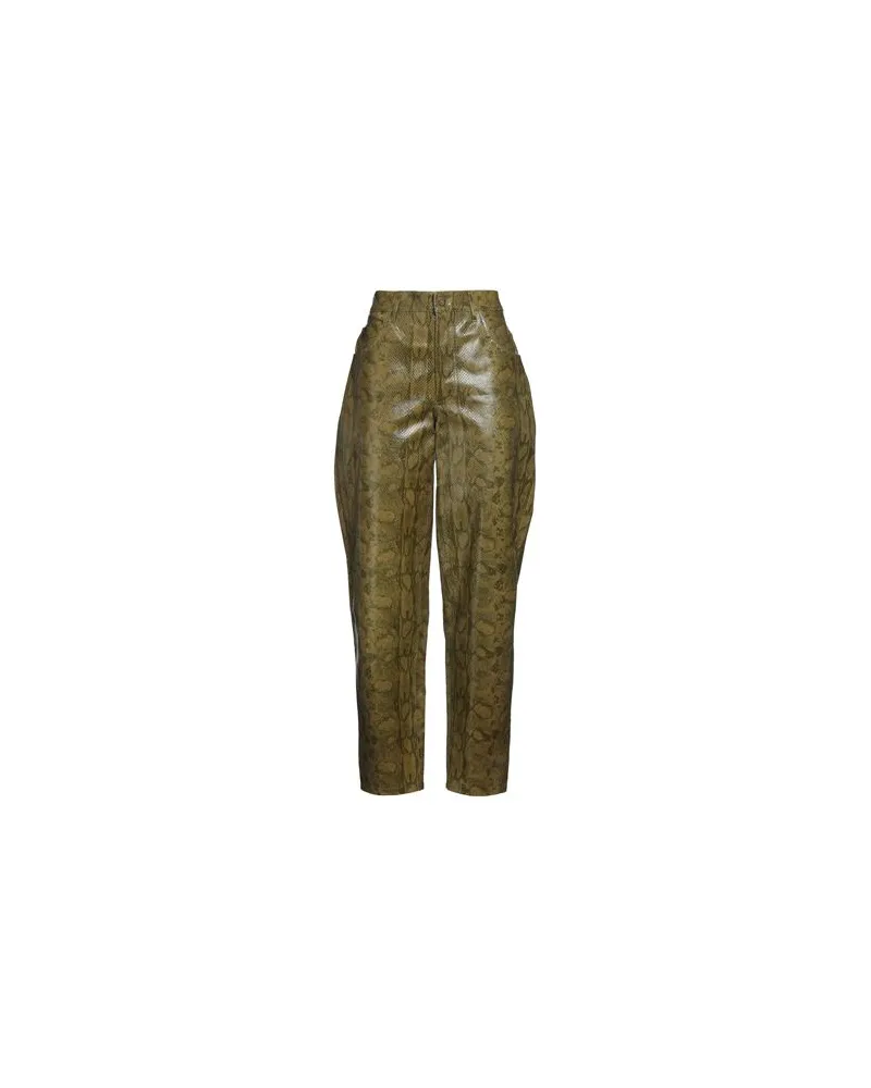 Alberta Ferretti HOSEN & RÖCKE - Hosenauf YOOX.COM Militärgrün