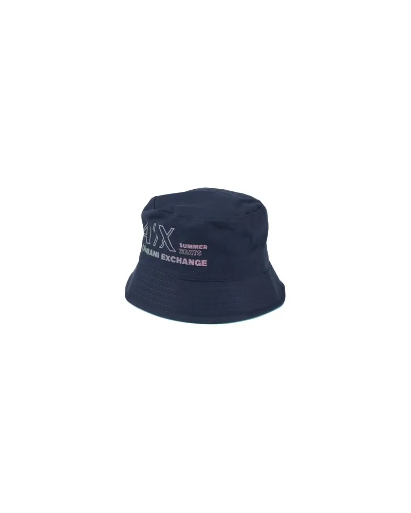Armani Exchange ACCESSOIRES - Mützen & Hüteauf YOOX.COM Marineblau