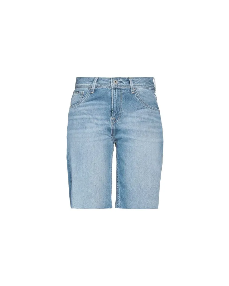 Pepe Jeans HOSEN & RÖCKE - Jeansshortsauf YOOX.COM Blau