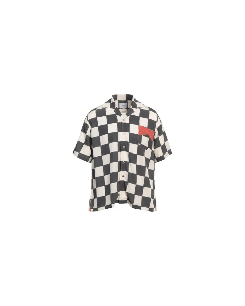RHUDE TOPS - Hemdenauf YOOX.COM Cremeweiß