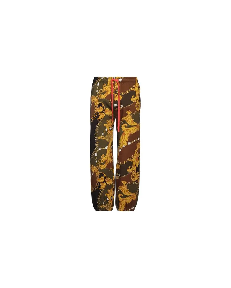 Versace Jeans HOSEN & RÖCKE - Hosenauf YOOX.COM Militärgrün