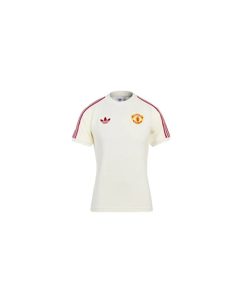 adidas TOPS - T-shirtsauf YOOX.COM Elfenbein