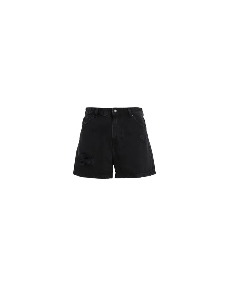 only HOSEN & RÖCKE - Jeansshortsauf YOOX.COM Schwarz
