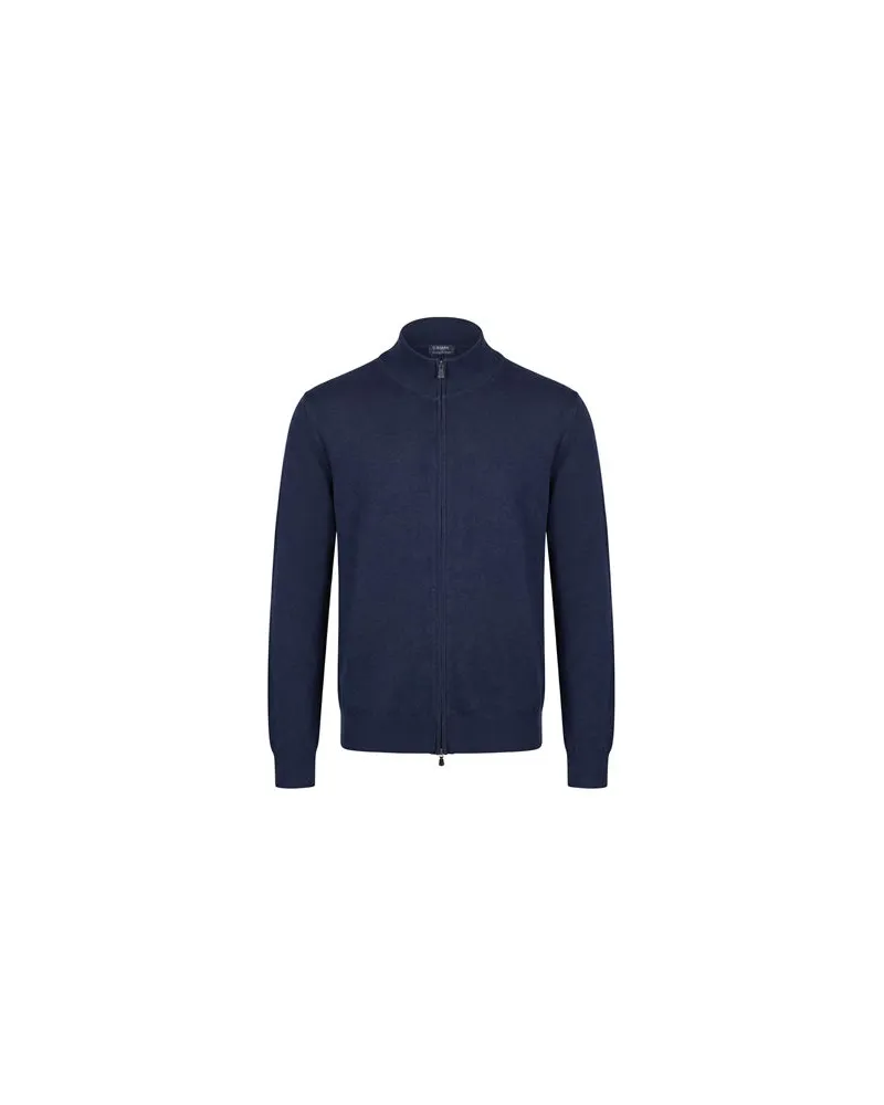 BARBA STRICKWAREN - Strickjackenauf YOOX.COM Marineblau