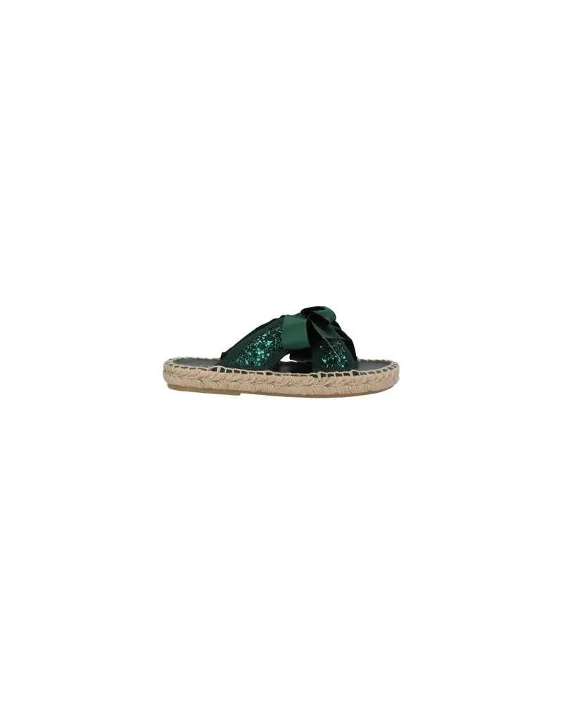 Twin-Set SCHUHE - Espadrillesauf YOOX.COM Smaragdgrün