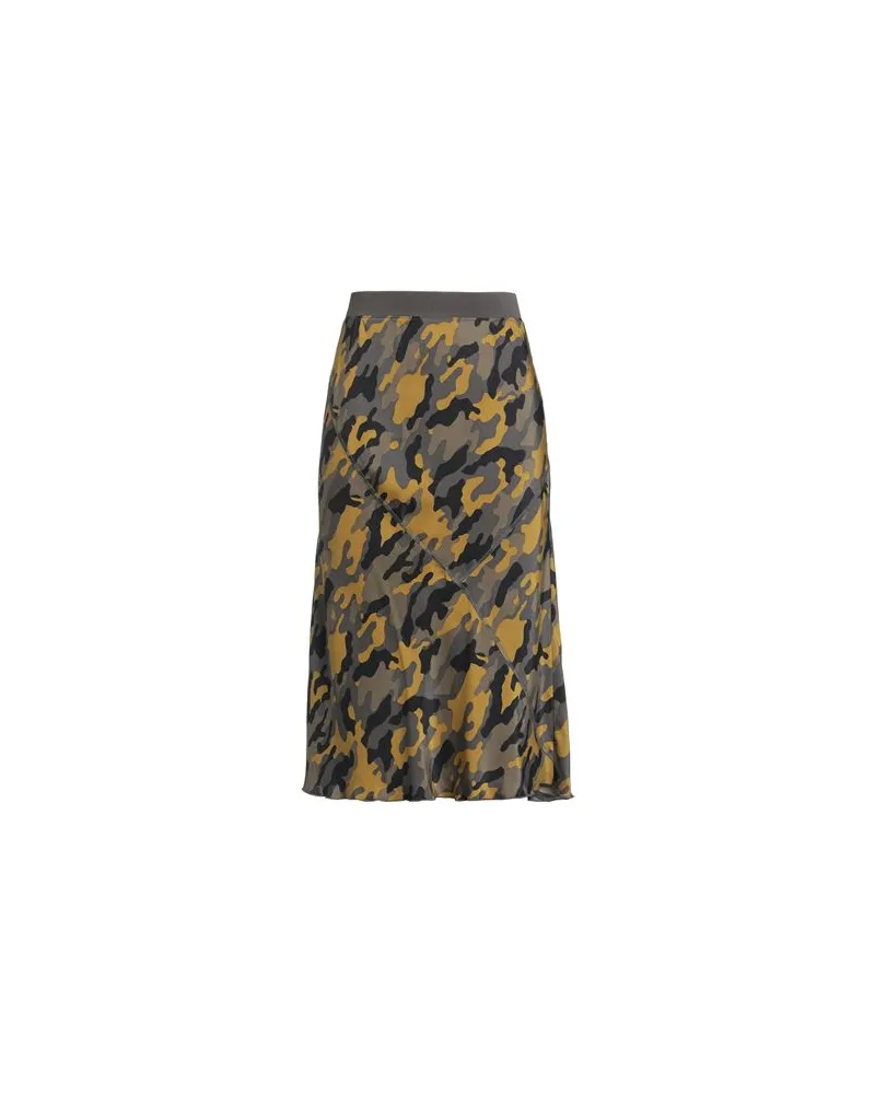 ATM HOSEN & RÖCKE - Midi-Röckeauf YOOX.COM Militärgrün