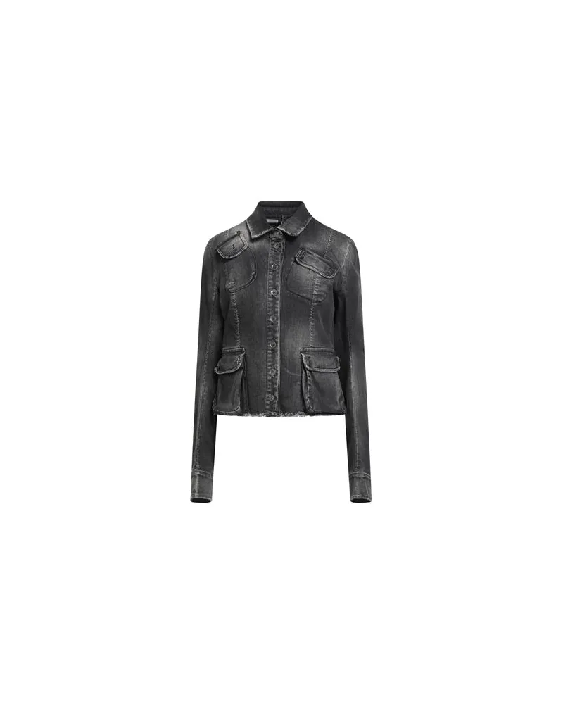 Masnada JACKEN & MÄNTEL - Jeansjacken/Mäntelauf YOOX.COM Schwarz