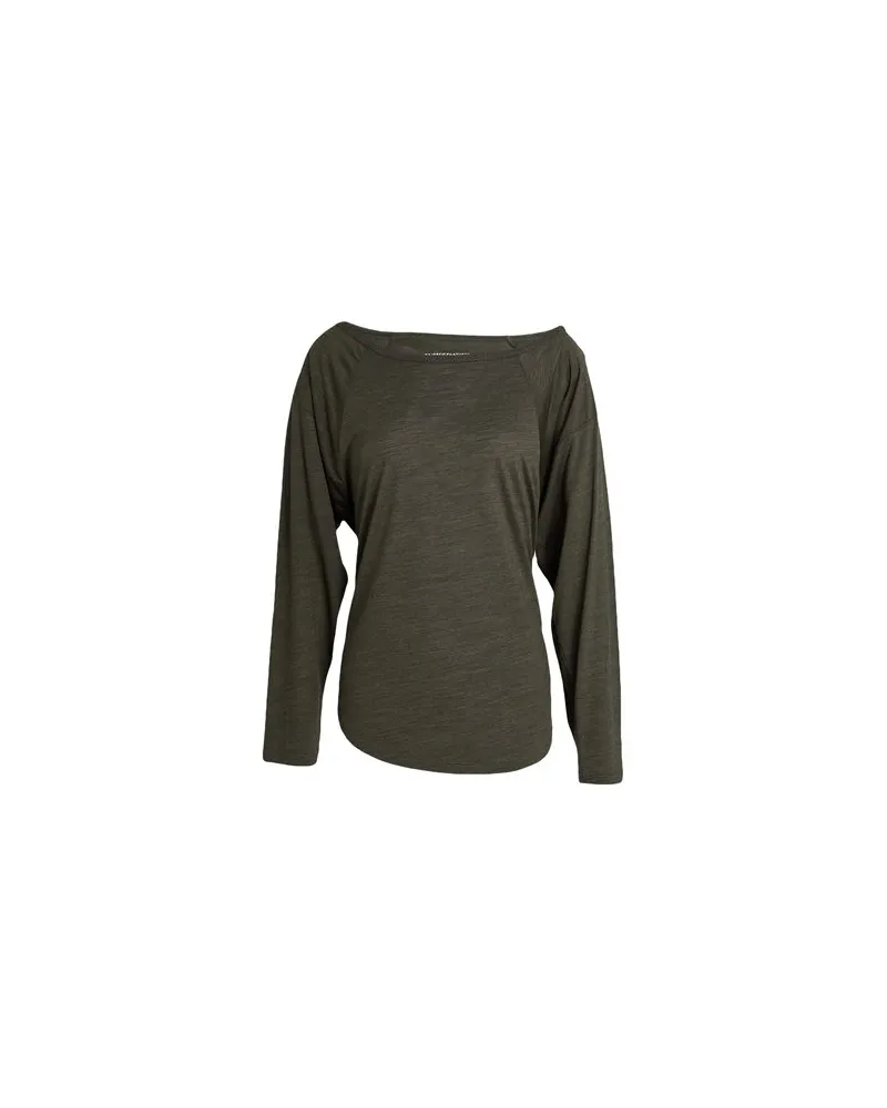 Majestic TOPS - T-shirtsauf YOOX.COM Militärgrün