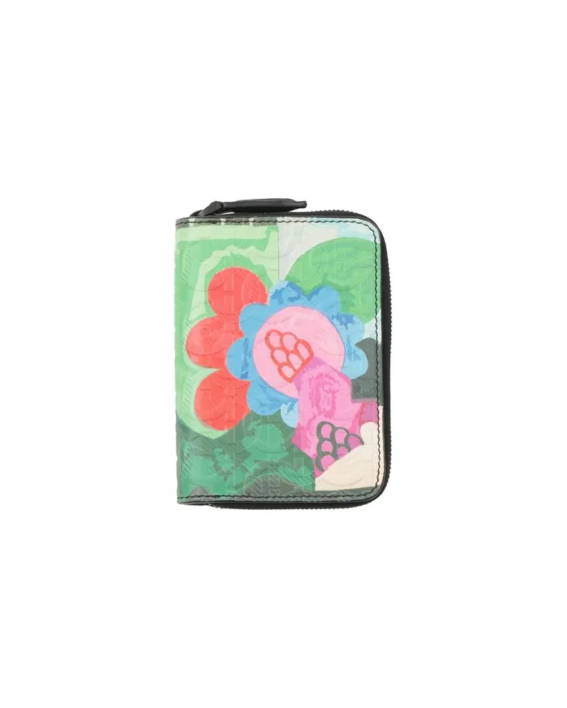 Ferragamo Kleinlederwaren - Brieftaschenauf YOOX.COM Grün