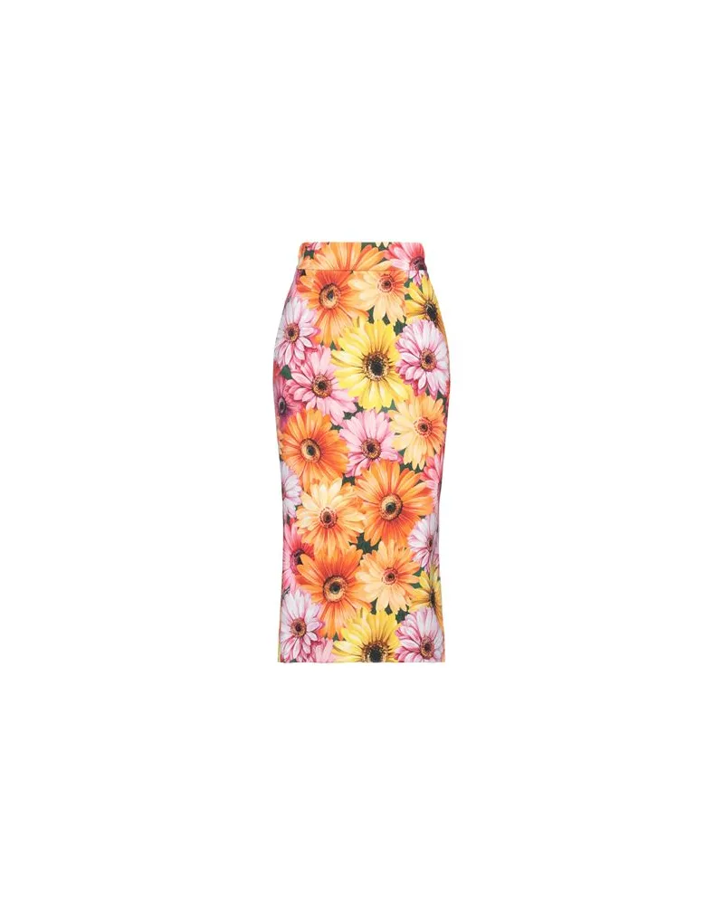 Dolce & Gabbana HOSEN & RÖCKE - Midi-Röckeauf YOOX.COM Orange