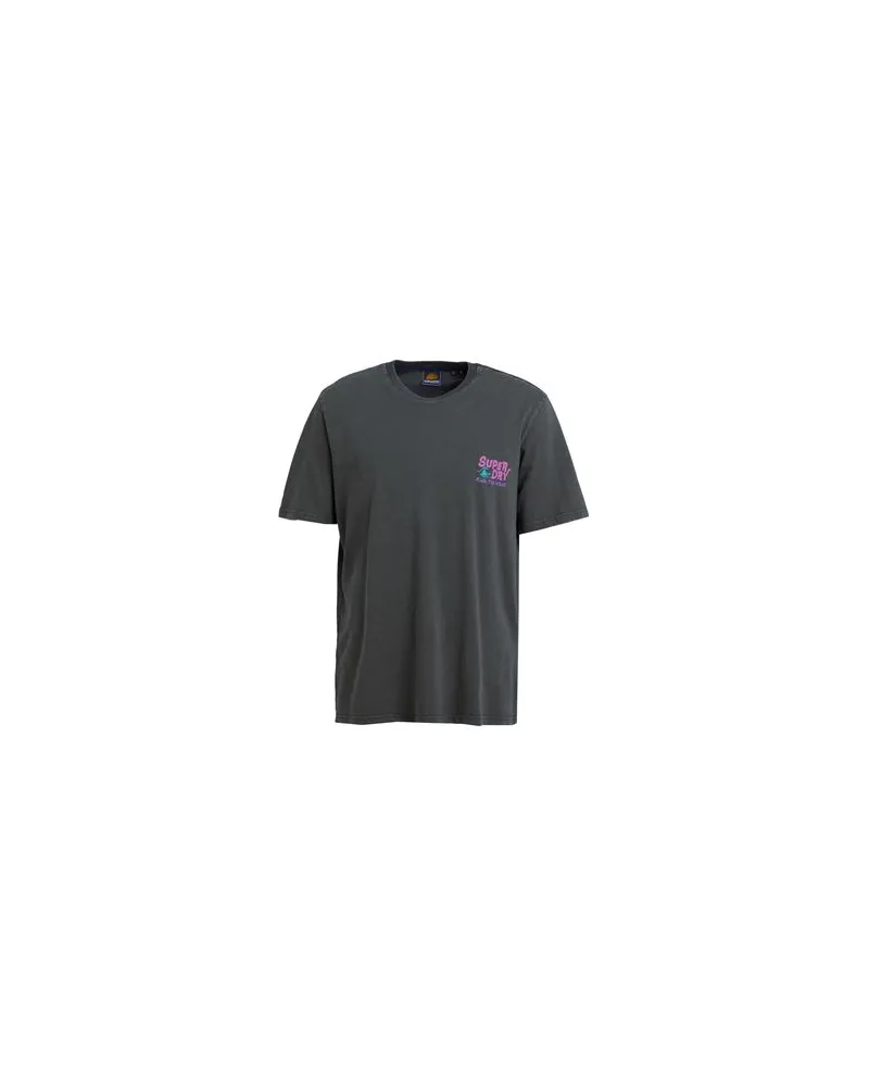 Superdry. TOPS - T-shirtsauf YOOX.COM Grau