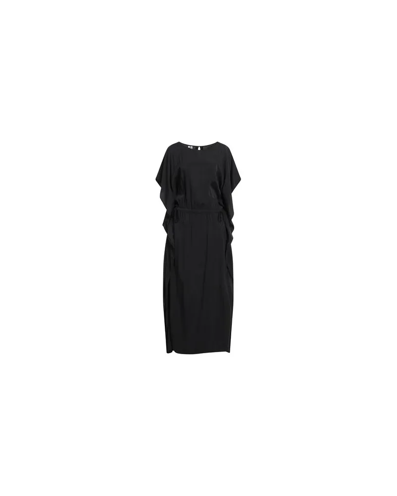 European Culture KLEIDER - Maxi-Kleiderauf YOOX.COM Schwarz