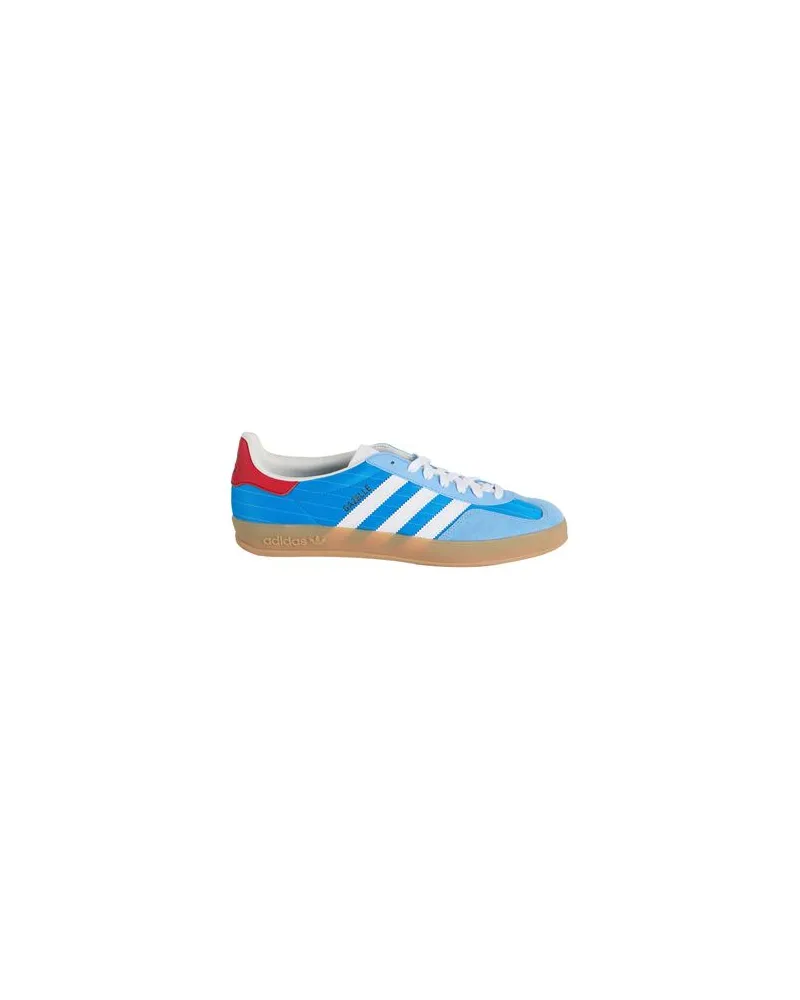 adidas GAZELLE INDOOR  - SCHUHE - Sneakersauf YOOX.COM Azurblau
