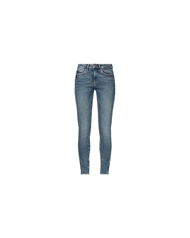 Guess HOSEN & RÖCKE - Jeanshosenauf YOOX.COM Blau