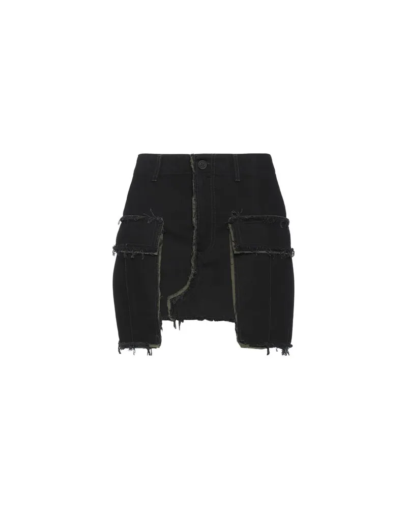 Heron Preston HOSEN & RÖCKE - Jeansröckeauf YOOX.COM Schwarz