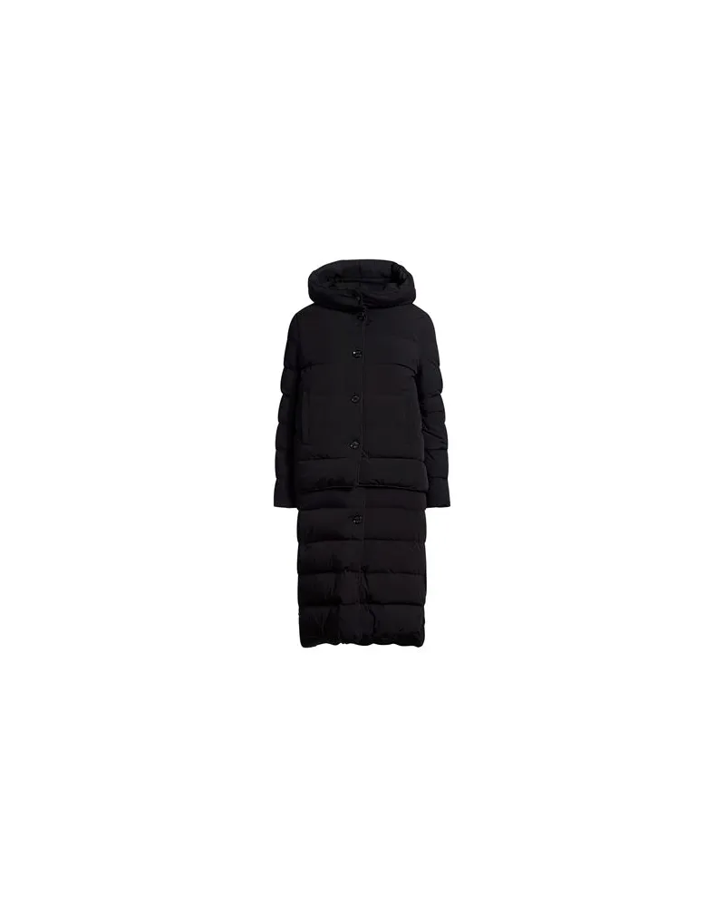 MOORER JACKEN & MÄNTEL - Pufferjacken & Daunenjackenauf YOOX.COM Schwarz
