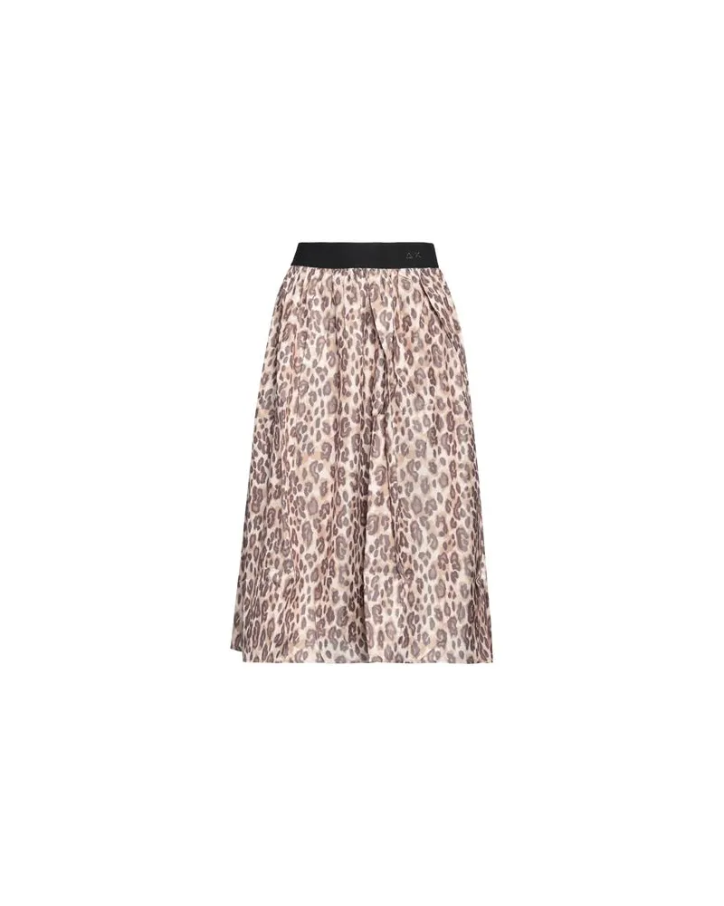 Sun68 HOSEN & RÖCKE - Midi-Röckeauf YOOX.COM Beige