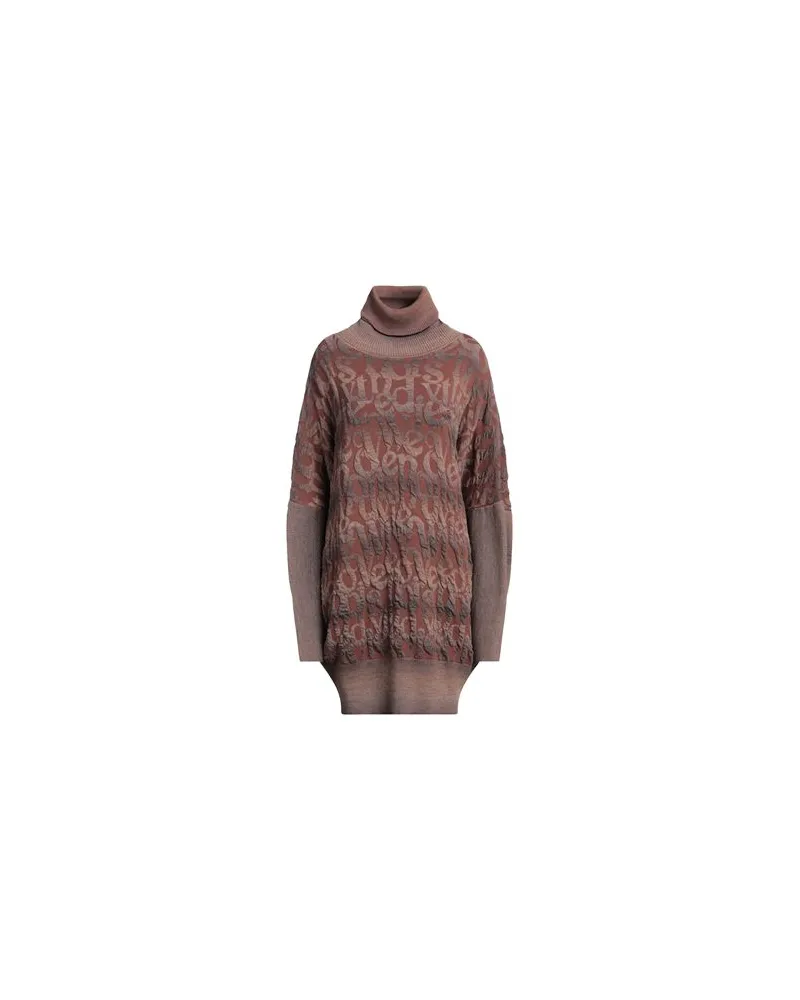 Vivienne Westwood STRICKWAREN - Rollkragenpulloverauf YOOX.COM Braun